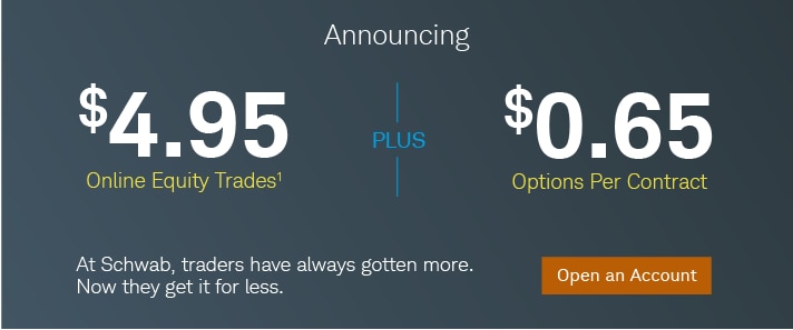 Charles schwab options trading costs