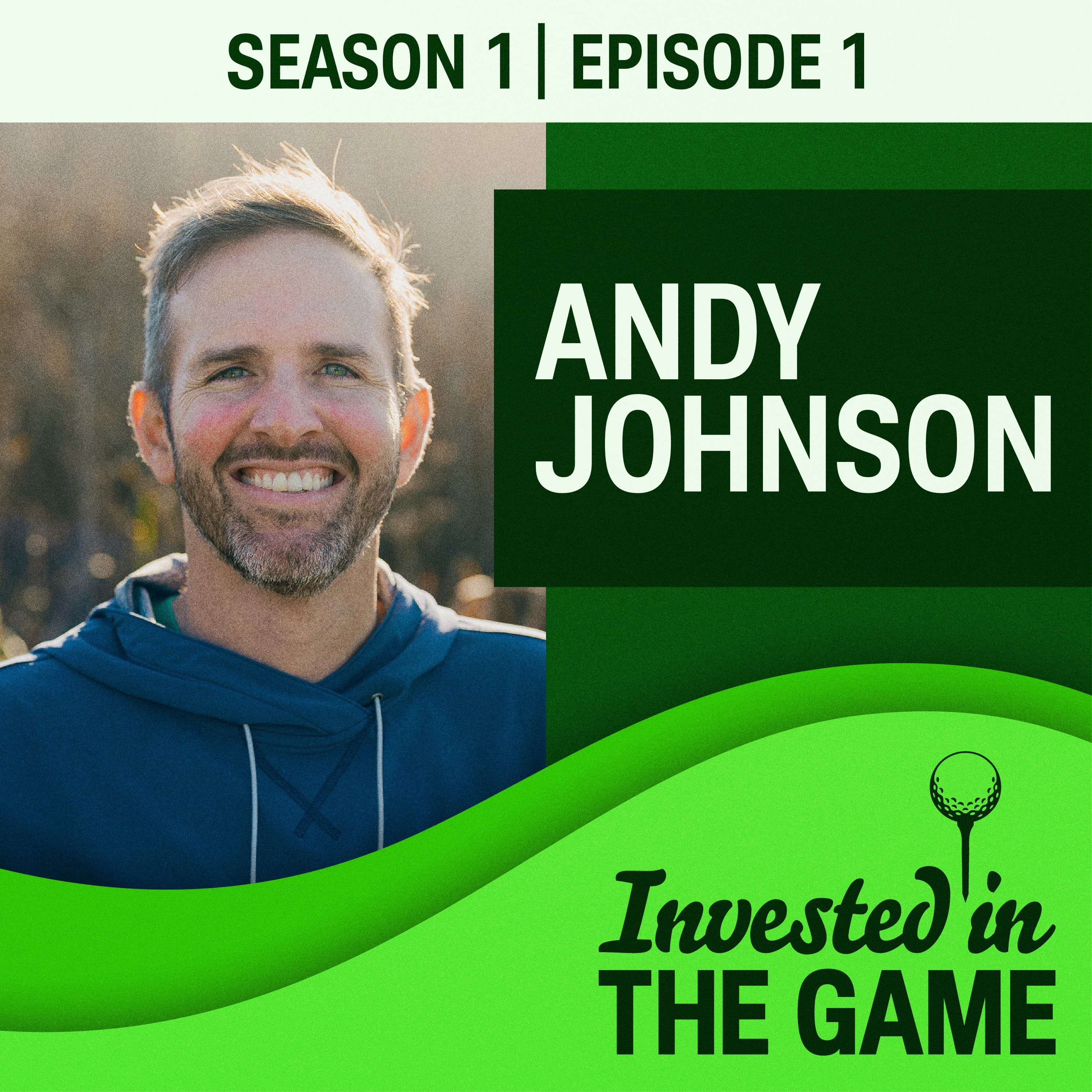 Podcast cover: Andy Johnson: Founder, Fried Egg Golf