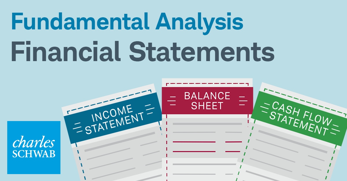 Financial Statements 101 Charles Schwab