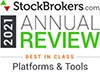 Stockbrokers.com best in class logo