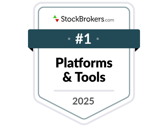 Stockbrokers.com #1 Platforms & Tools 2025 Award