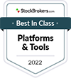 Stockbrokers.com best in class logo