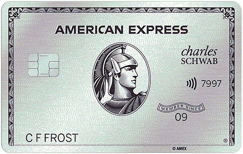 American Express Platinum Card for Schwab.