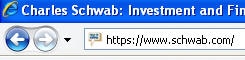 Internet Explorer https identifier