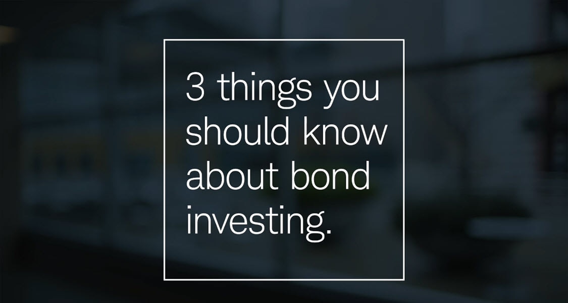 3 things about Bond investing