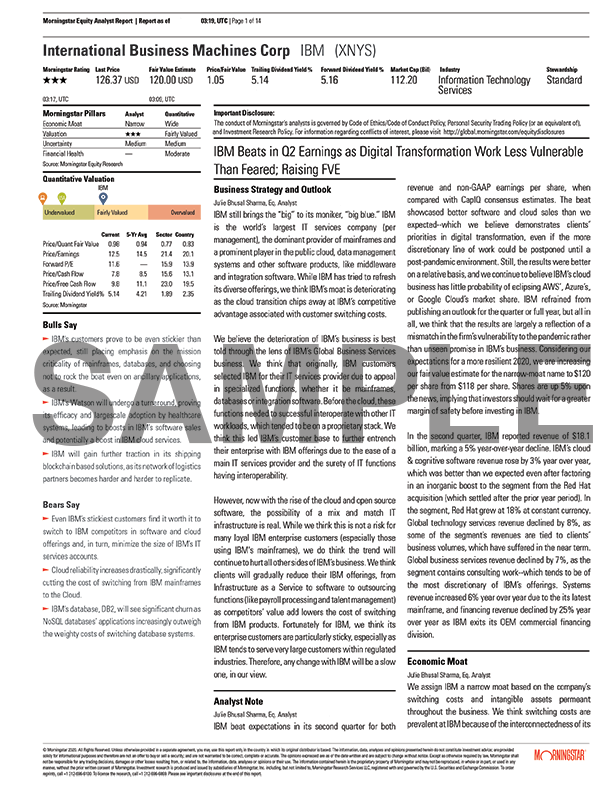 Morningstar Modal