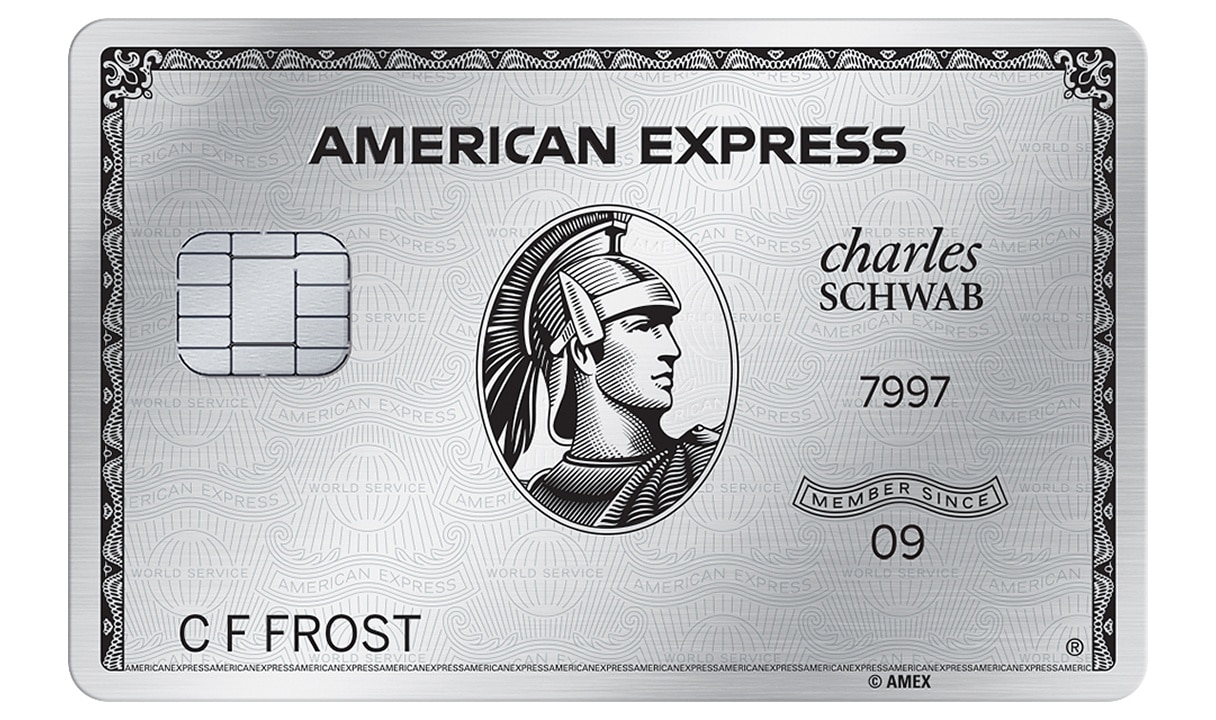 Picture of the Platinum Card® from American Express Exclusively for Charles Schwab