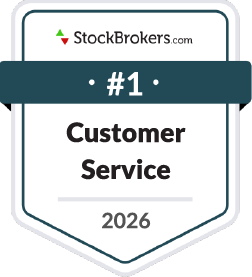 Stockbrokers.com Number 1 in Customer Service 2026