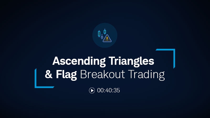 Ascending Triangles & Flag Breakout Trading 00:40:35
