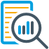 stock market research icon
