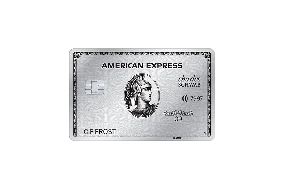 Charles Schwab American Express Platinum card