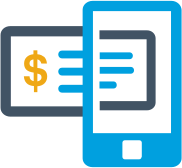 Mobile deposit icon
